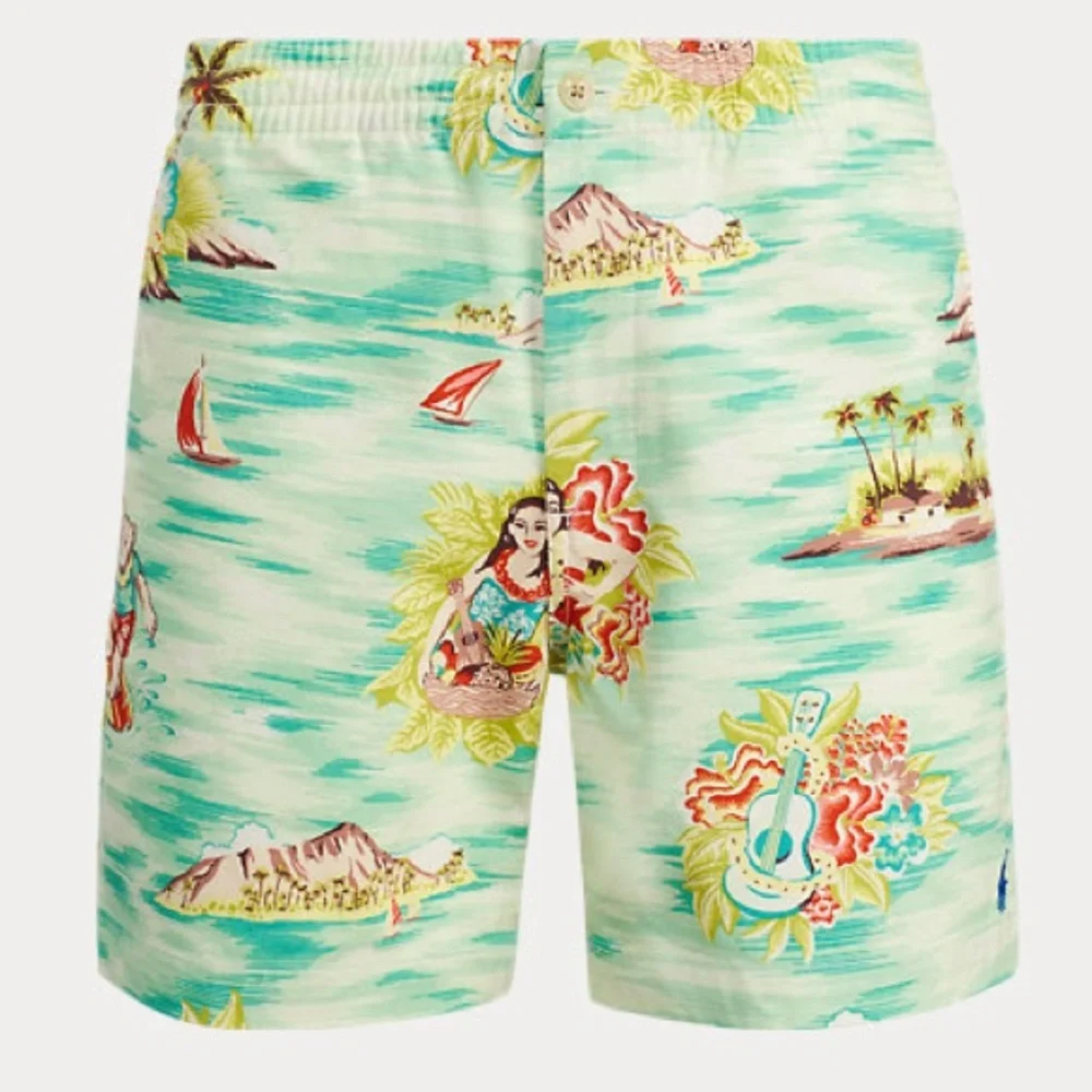 Polo Ralph Lauren Classic Fit Polo Prepster swim trunks